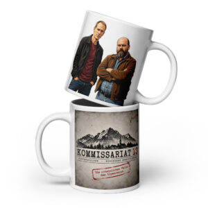 K13-Tasse mit Lars und Alex (Motiv 2), groß